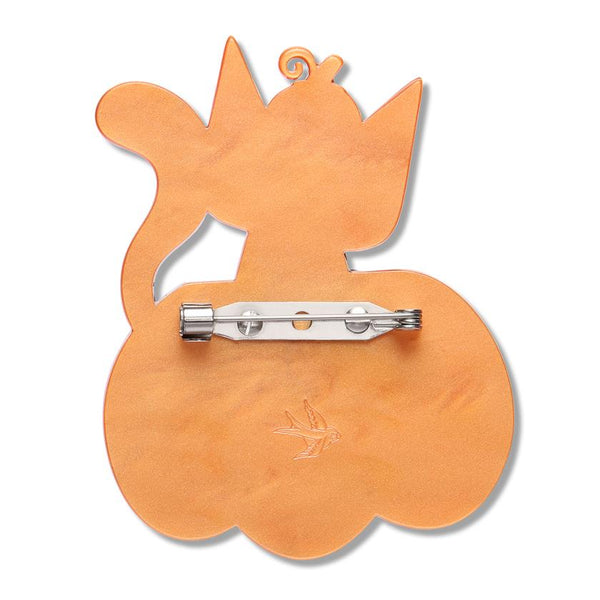 Erstwilder - Cat O’Lantern Brooch - Midnight Mischief (2026)