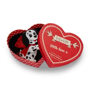 One in One Hundred and One Puppy Dog Brooch -  Erstwilder Valentine’s (2020)