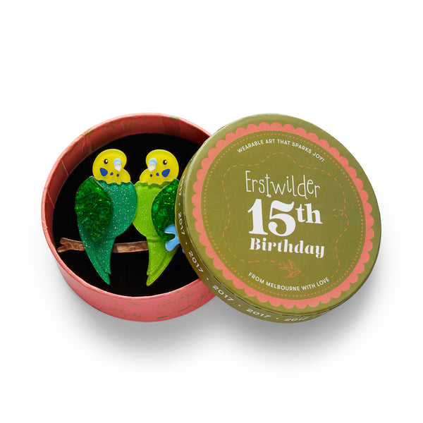 Erstwilder - Best Budgies Brooch - 15th Birthday Fan Favorites (2026)