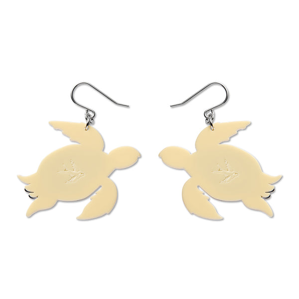 Hawksbill Turtle Brooch + Hawksbill Turtle Drop Earrings Set - Erstwilder The Rarest Kind (2026)