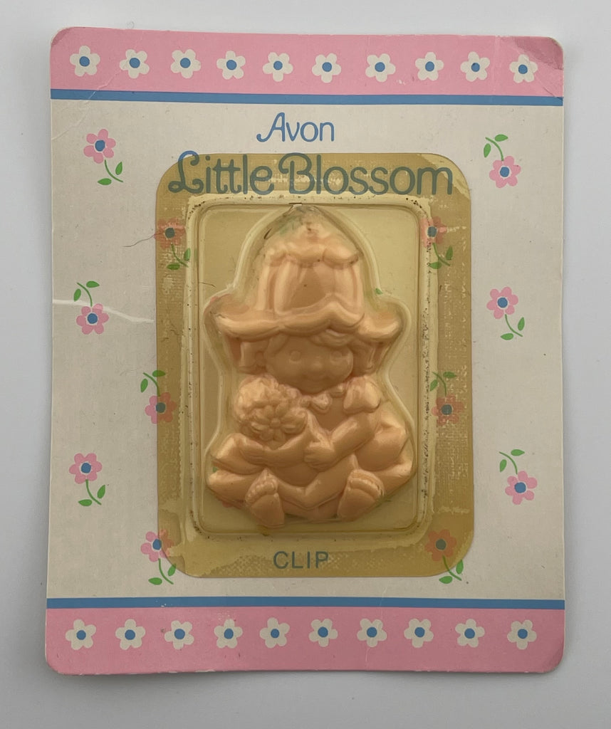 Vintage 1985 Little Blossom Avon Clip
