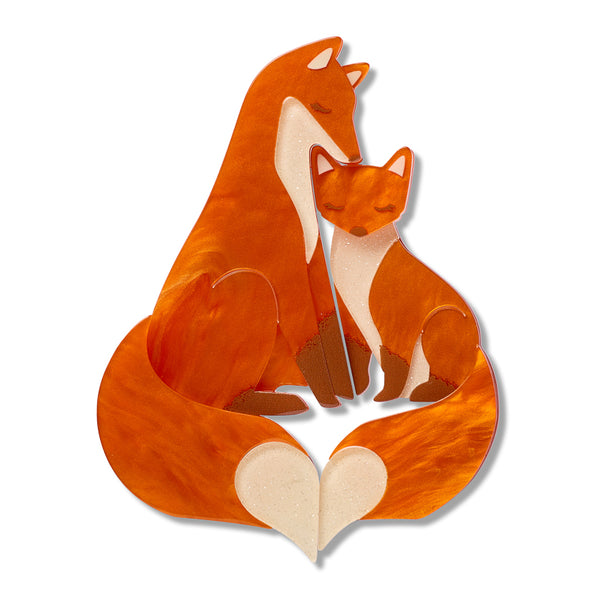Through the Thicket Fox Brooch Pair - Erstwilder By Your Side Brooch (2026)
