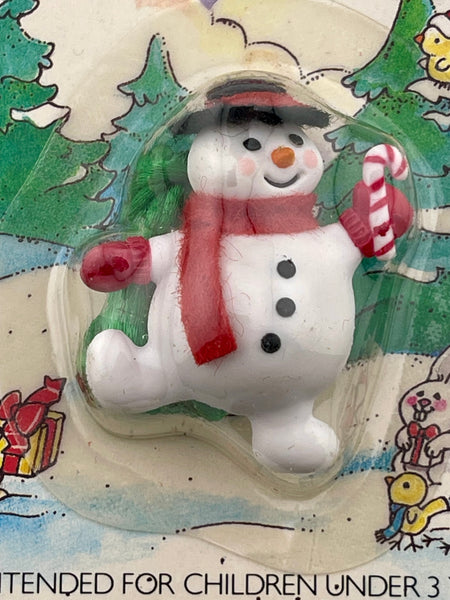 Vintage 1987 Avon Snowman Necklace