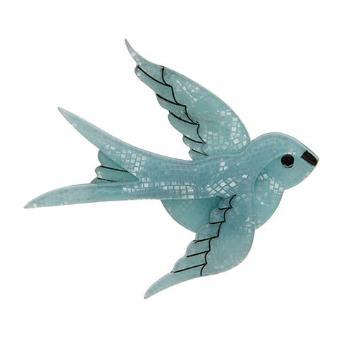 Erstwilder -  Bluebird of Happiness Brooch (Light Blue) - Fan Favorites (2016)