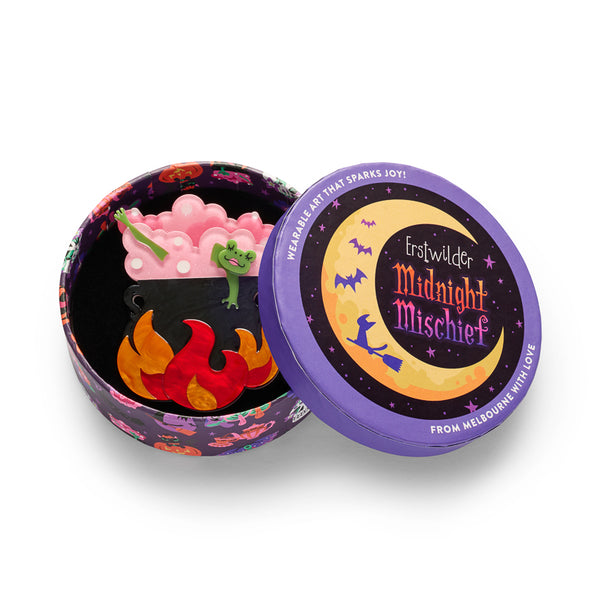 Erstwilder - Spookin’ Day Spa Brooch - Midnight Mischief (2026)