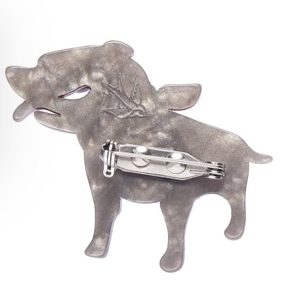 Erstwilder - Staffy Stan Mini Brooch - Dog Minis (2024)