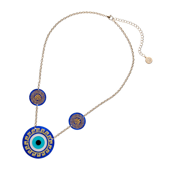 Erstwilder - Evil Eye Amulet Necklace + Evil Eye Amulet Drop Earrings - A Greek Odyssey (2026)