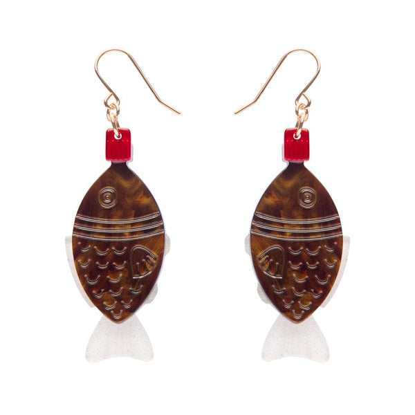 Erstwilder Condiments Bundle - Seaoned to Perfection Brooch & Enamel Pin + The Daily Grind Drop Earrings + A Pinch of Personality Brooch - Condiments (2025)