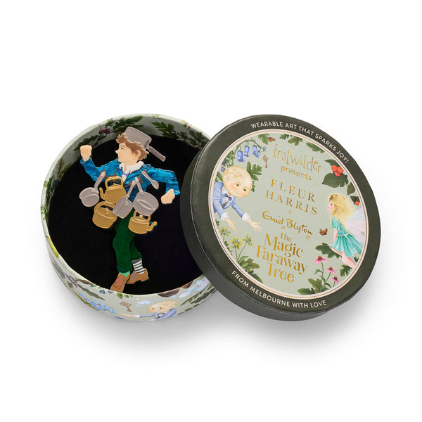 Saucepan Man Brooch - Erstwilder The Magic Faraway Tree (2026)