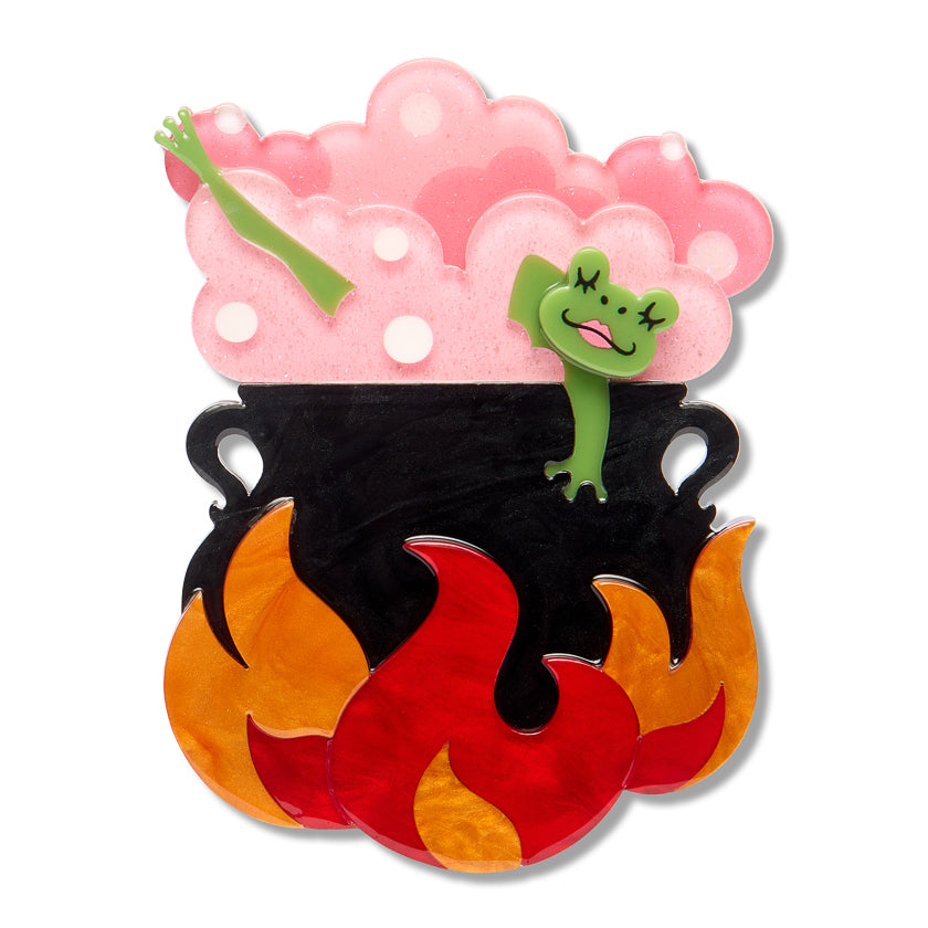 Erstwilder - Spookin’ Day Spa Brooch - Midnight Mischief (2026)