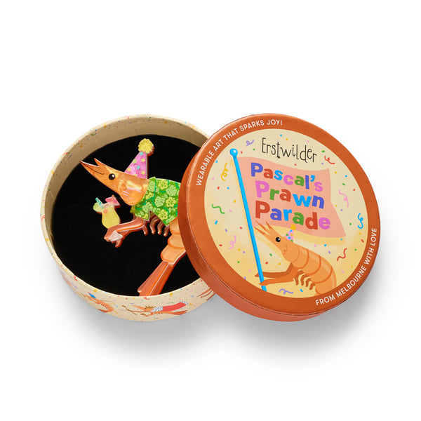 Erstwilder Pascal the Prawn COMPLETE Brooch Bundle - Pascals Prawn Parade (2026)
