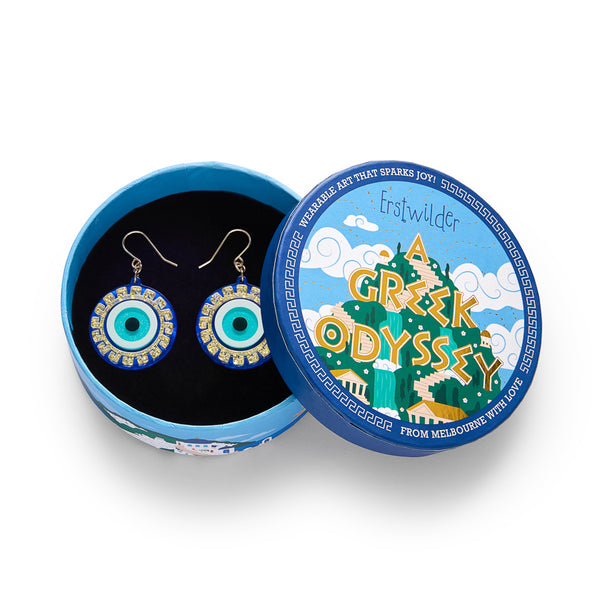 Erstwilder - Evil Eye Amulet Necklace + Evil Eye Amulet Drop Earrings - A Greek Odyssey (2026)