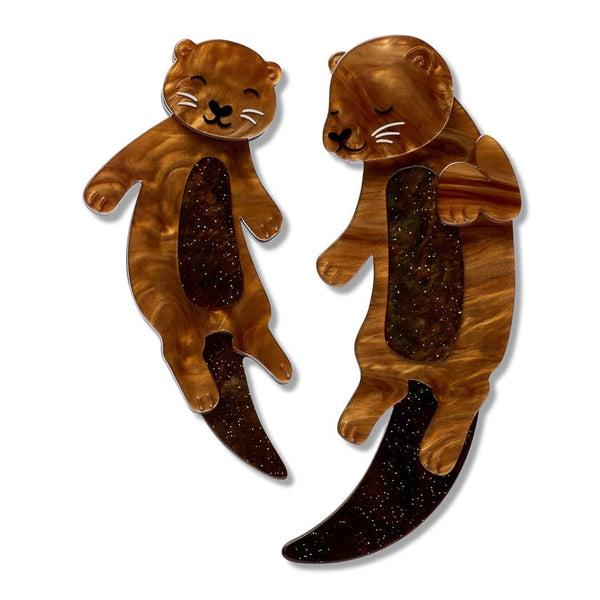 Hold Tight Otter Brooch Pair - Erstwilder By Your Side Brooch (2026)
