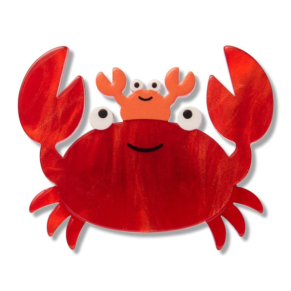Crabs Simplified Mini Brooch - Erstwilder By Your Side Brooch (2026)