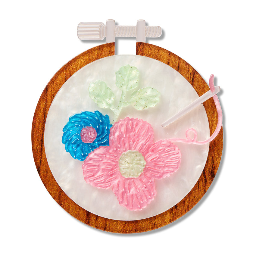 Stitched & Framed Brooch - Erstwilder Arts & Crafts 2 (2026)