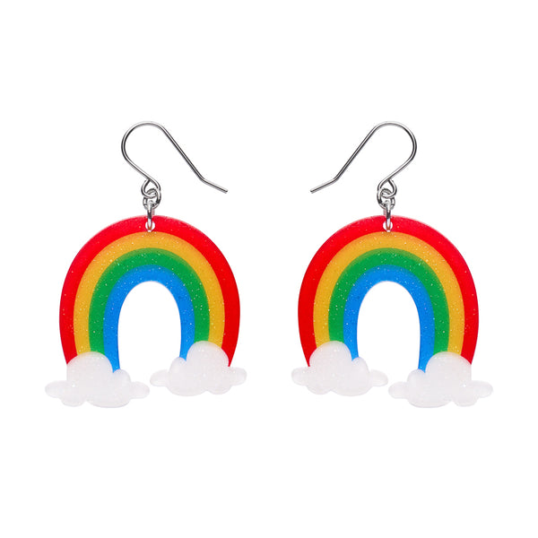 Erstwilder - Rainbow Drop Earrings - Rainbow Brite (2025)
