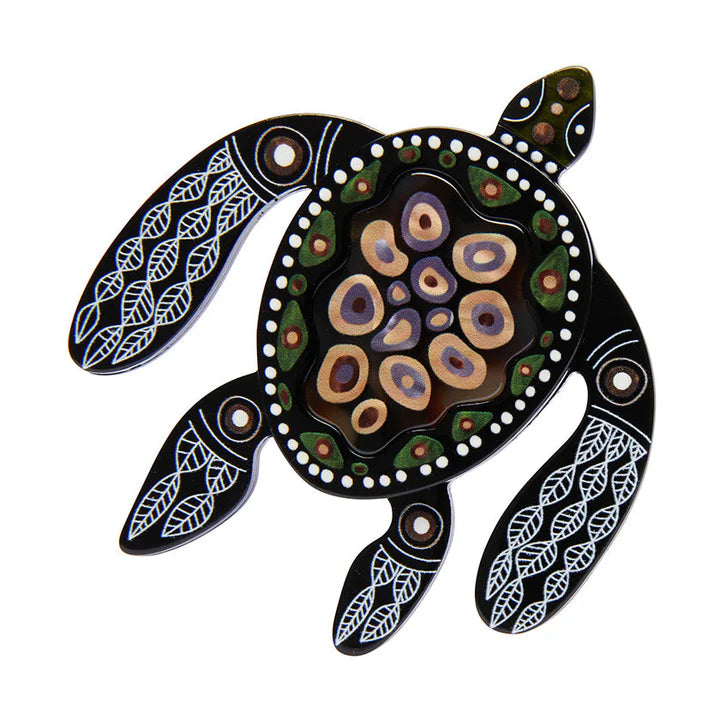 Erstwilder - The Turtle 'Bungadu' Brooch - Melanie Hava (2022) - Gift With Purchase