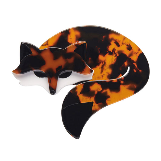 Erstwilder Saffron the Sleeping Fox Brooch - Fan Favorites (2023)