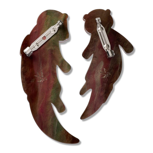 Hold Tight Otter Brooch Pair - Erstwilder By Your Side Brooch (2026)
