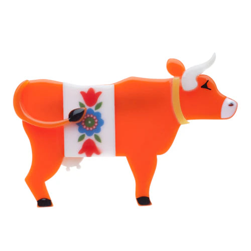 Erstwilder - Daisy The Kissing Cow Brooch - Farm Folk (2013)