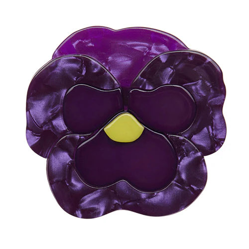 Erstwilder - Playful Pansy Brooch - Beauteous Blooms (2016)