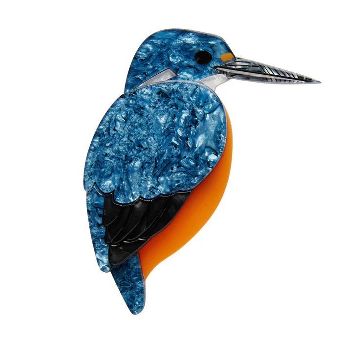 Erstwilder - Royal Reeler Kingfisher Brooch - Australiana (2018)