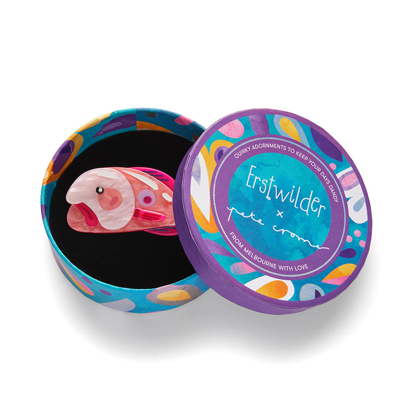 Erstwilder - The Blissful Blobfish Brooch - Pete Cromer Sea Life (2023)