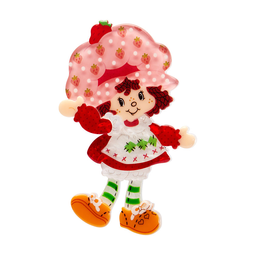 Erswilder x Strawberry Shortcake - Stawberry Shortcake Brooch