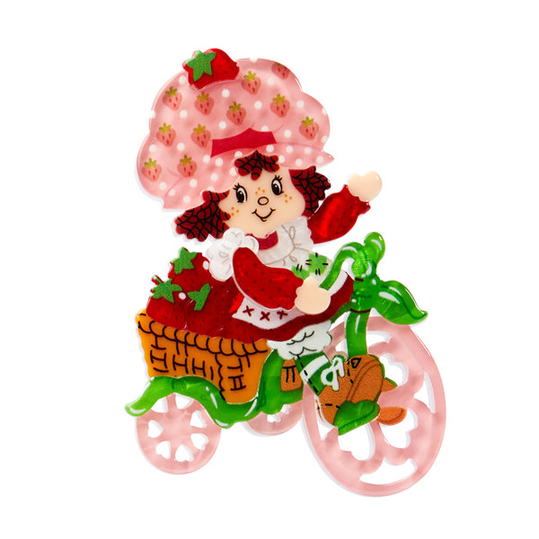 Erswilder x Strawberry Shortcake - Strawberry Adventures Await Brooch