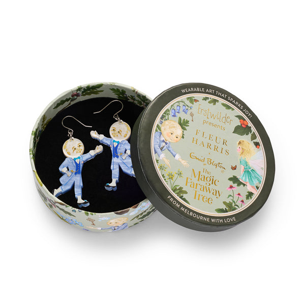 Moonface Drop Earrings - Erstwilder The Magic Faraway Tree (2026)