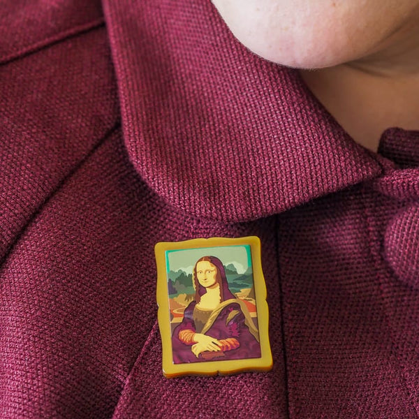 Da Vinci Simplified Mini Brooch - Erstwilder Arts & Crafts (2026)