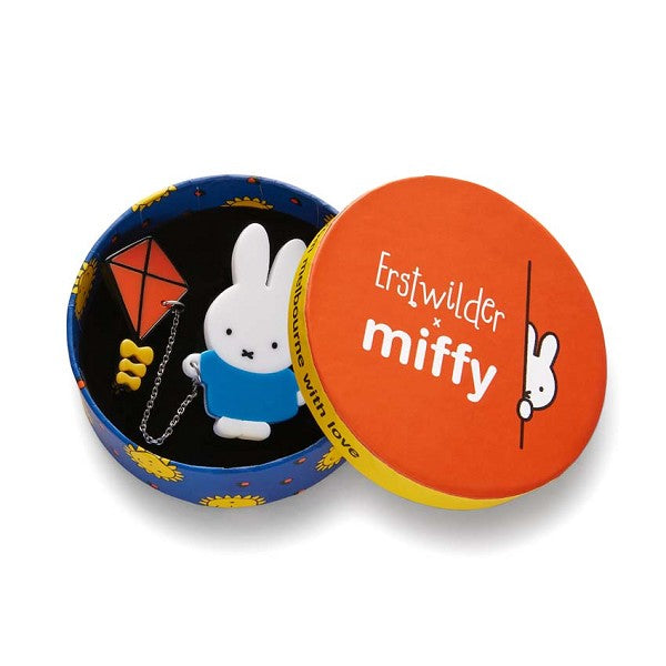 Miffy Flies a Kite Brooch by Erstwilder x Miffy (2022)
