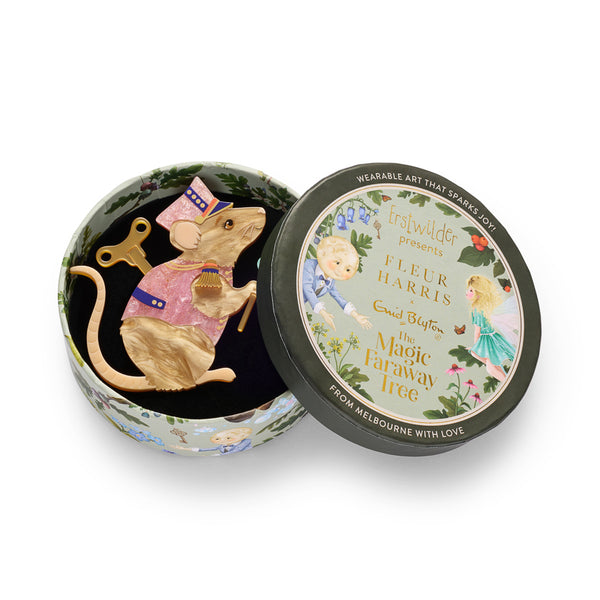 Clockwork Mouse Brooch - Erstwilder The Magic Faraway Tree (2026)