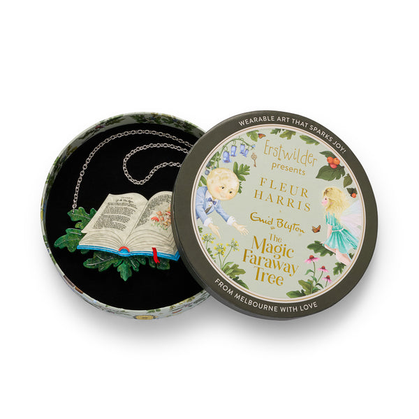 The Magic Faraway Tree Book Necklace  - Erstwilder The Magic Faraway Tree (2026)