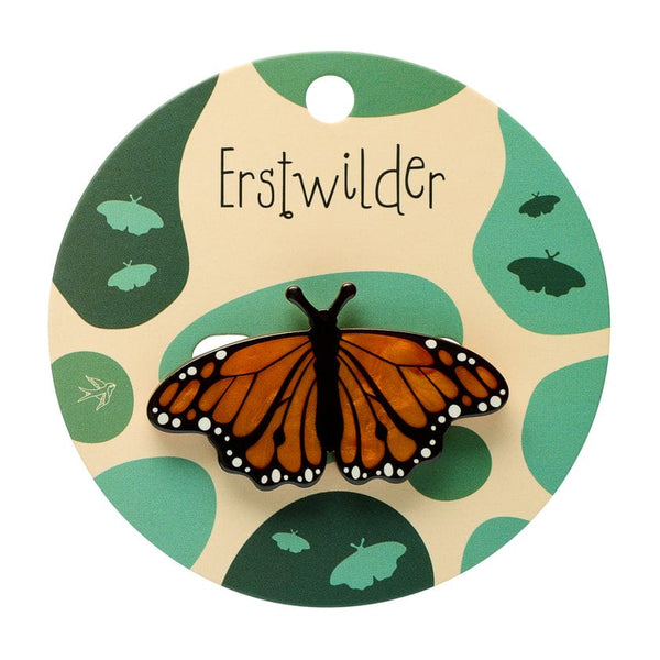 Monarch Butterfly Simplified Mini Brooch - Erstwilder Rarest Kind (2026)