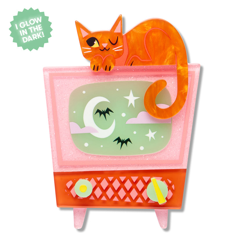 Erstwilder - Retro Static Brooch - Midnight Mischief (2026)