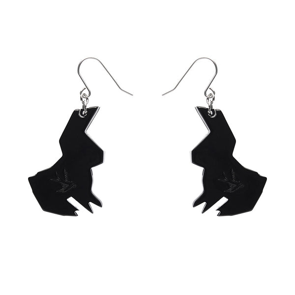 Erstwilder - Cuddle Bunny Drop  Drop Earrings - Origami (2023)