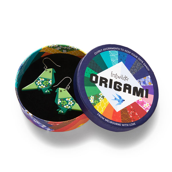 Erstwilder - Gift of the Gab Drop Earrings - Origami (2023)