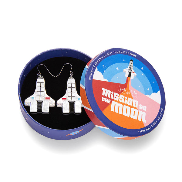 Erstwilder - Mission To The Moon Drop Earrings - Mission to The Moon (2023)