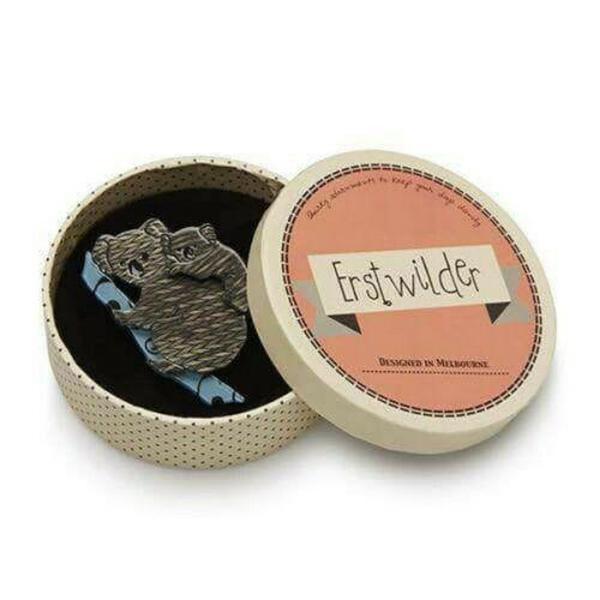Erstwilder - Koolah and Guula Brooch (Blue) - Australiana (2016)