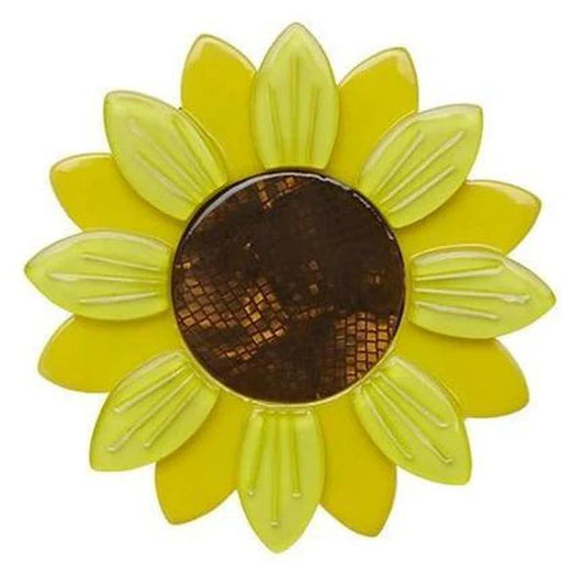 Erstwilder - Sumptuous Sunflower Brooch - Beauteous Blooms (2016)