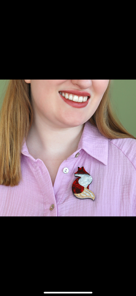 Erstwilder - La Formidable Fauve Brooch - Stockist GWP