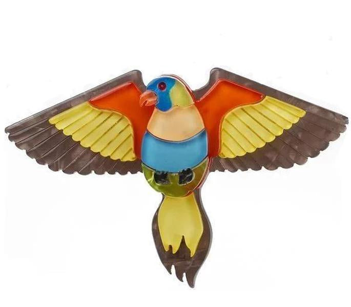 Erstwilder - Rainbow Lorie Lorikeet Brooch - Australiana (2015)