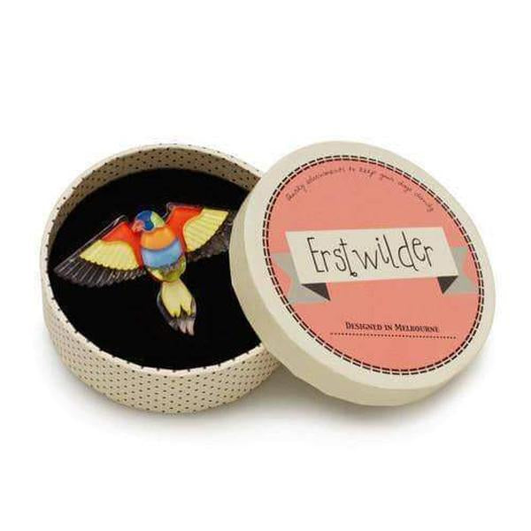 Erstwilder - Rainbow Lorie Lorikeet Brooch - Australiana (2015)