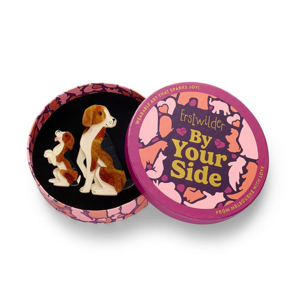 Paw by Paw Dog Brooch Pair - Erstwilder By Your Side Brooch (2026)
