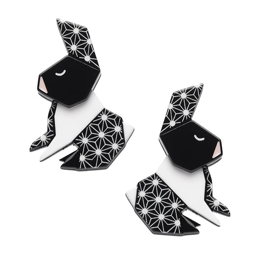 Erstwilder - Cuddle Bunny Hair Clips Set - 2 Piece - Origami (2023)