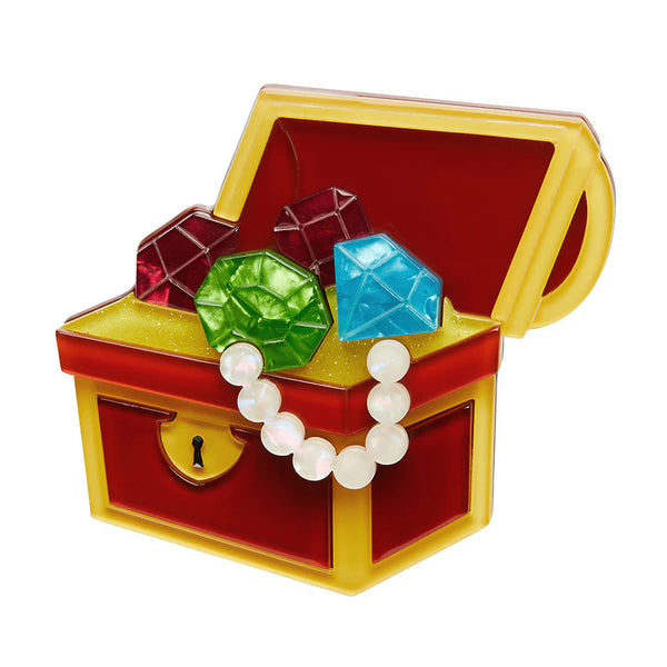 Erstwilder - Bootylicious Treasure Chest Brooch- Treasure Island (2018)