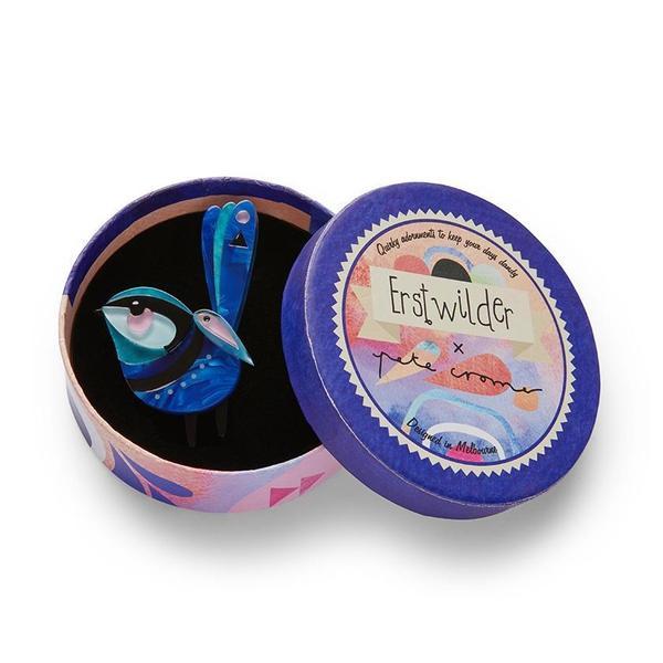 Erstwilder - The Splendid Fairy Wren Brooch - Pete Cromer III (2021)