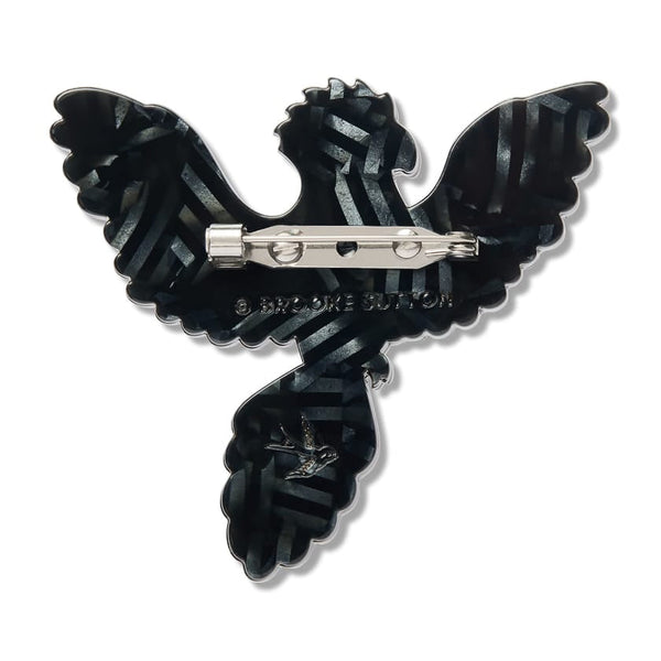 Erstwilder Red-Tailed Black Cockatoo Kurri Kurri Marrpu Brooch- Brooke Sutton (2026)