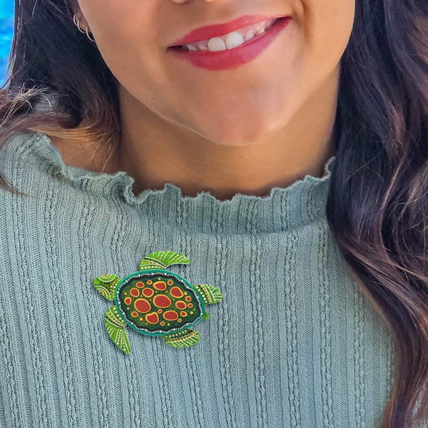 Erstwilder Turtle Yaunati Brooch - Brooke Sutton (2026)